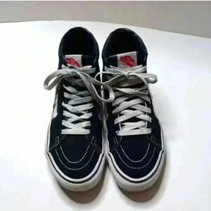Vans Off The Wall Sk8-Hi Black High Top Sneakers